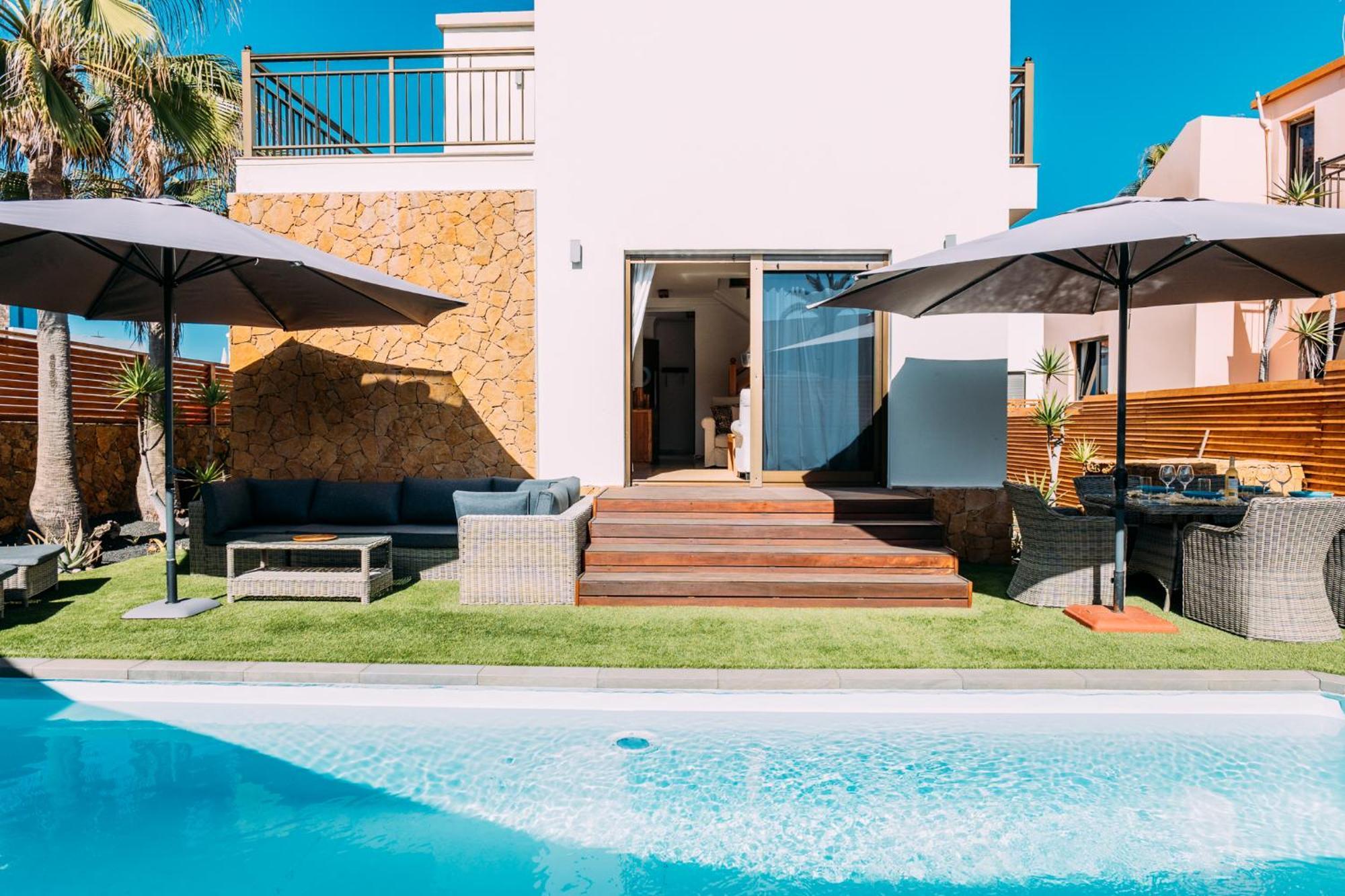 Paradise Beach House: Piscina Privada, Playa 100M Corralejo Kültér fotó